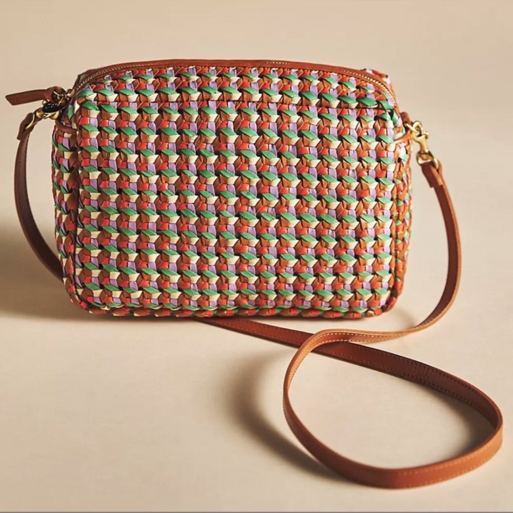 Clare V. Marisol Woven Leather Bag - Picture 3 of 7